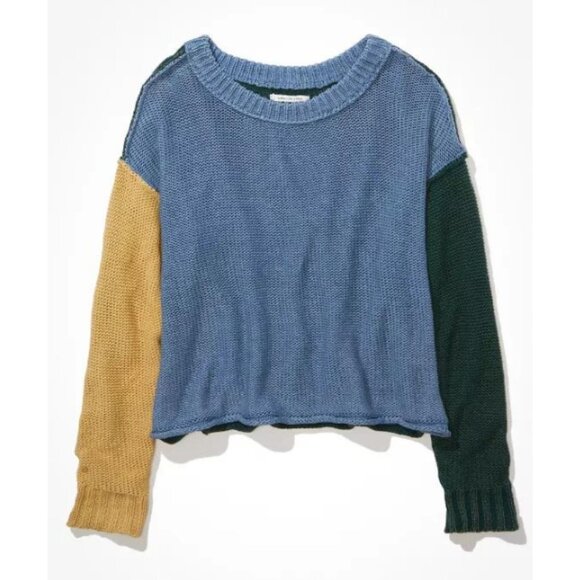 American Eagle Easy Crew Neck Sweater - Picture 2 of 10